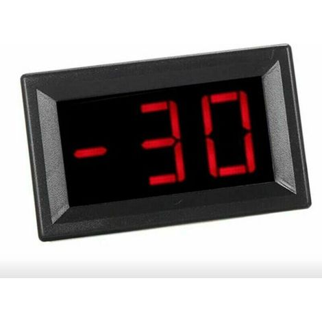 Digital thermometer -30800 degrees Celsius red light (1/3)