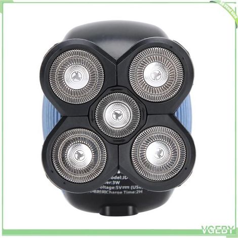 Rasoir électrique - FAFEICY - 5 lames - Tête flottante - Étanche IPX6 - Autonomie 60 min - USB (1/5)