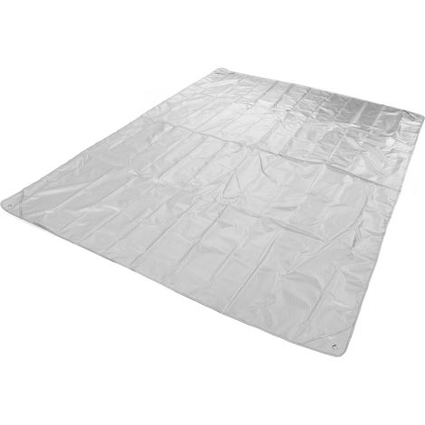 Housse de batterie argentée 420D Oxford pliable pour intérieur et extérieur, protection contre la poussière (1/5)