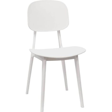 Moderna Polipropilene Ristorante Bianco Mod. Olbia