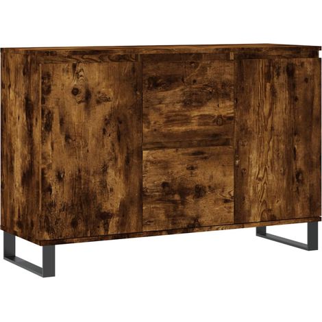 Credenza buffet cassettiera mobile contenitore organizer cucina soggiorno soggiorno 104 x 35 x 70 cm derivati del legno marrone 020030858