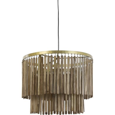 Light & Living - suspension - Gularo - bronze - métal - Ø 60cm - (1/5)