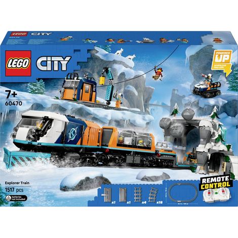 [NEUWERTIG] B-Ware Lego 60470 City Arktis Polarexpress Zug Bahn Polarzug Spielfigur Set Spielzeug