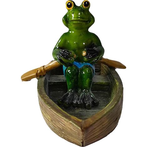 Statue Flottante - Décoration Pour Étang Extérieur - Figurine En Résine Pour Jardin Terrasse Balcon - Lot De 1 (1/4)