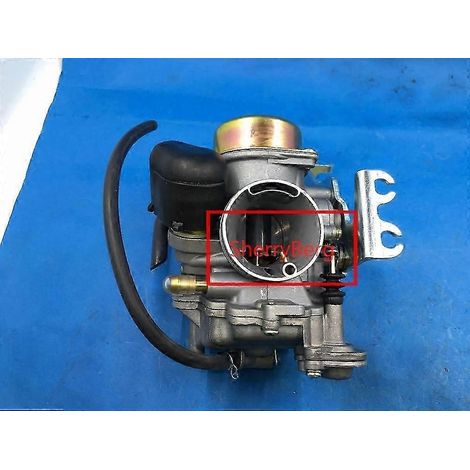 Carburateur CVK30 30 mm à tirage vertical avec réchauffeur, compatible avec Honda Aeolus VOG TANK 260, YP250, Suzuki Skywave 250, Burgman 250 et SYM GTS 250. (1/5)