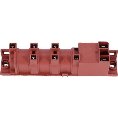 Allumeur à impulsion CA 220 V pour cuisinière à gaz, à six bornes, accessoire pour chauffe-eau à gaz, convient aux plaques de cuisson et aux tables de cuisson. (1/5)