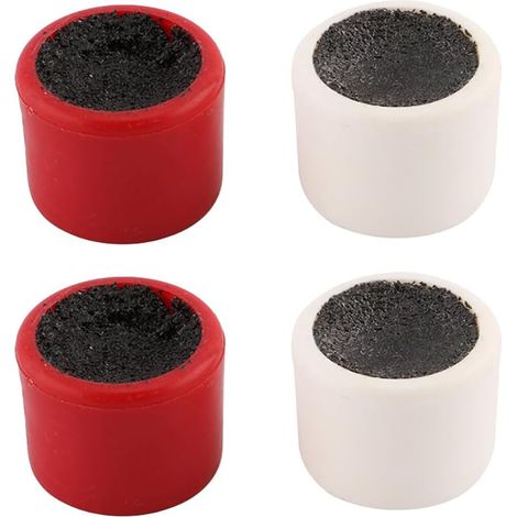 Set di 4 pezzi per levigare la testa della stecca da biliardo, levigatrice per la testa della stecca, smerigliatrice per la testa della stecca, utensili per levigare la testa della stecca da biliardo (1/4)