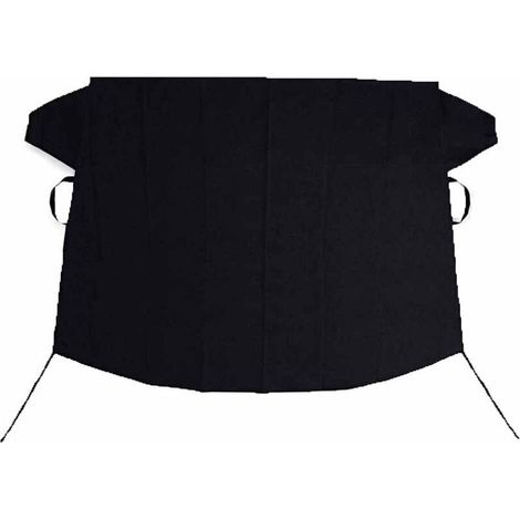Déflecteur de neige en tissu Oxford 600D, housse de pare-brise imperméable et chaude en PVC, déflecteur de neige et housse de protection contre la neige renforcés