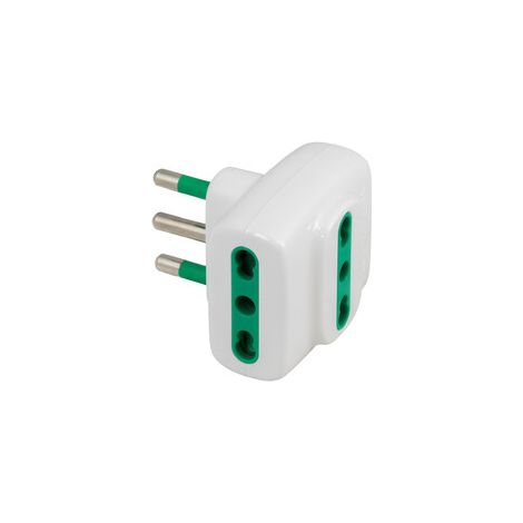 Q.TA' 50 FME 82630-EW ADATTATORE TRIPLO 16A 2P+T EASY