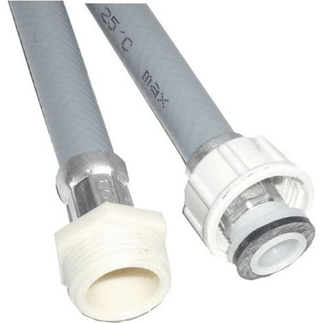 Rallonge tuyau d’alimentation eau 1,5m – Tube PE 19,05mm – Pression nominale 60bar – Installation facile pour lave-linge et lave-vaisselle – Wpro (1/5)