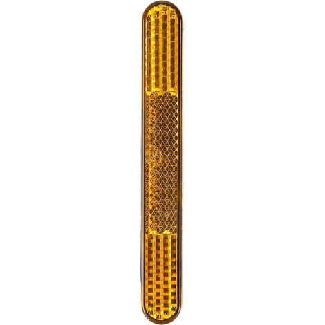 Convient pour le cache décoratif de roue arrière du scooter électrique Elite, la bande décorative, la bande réfléchissante, la feuille réfléchissante jaune, l'équipement d'origine.