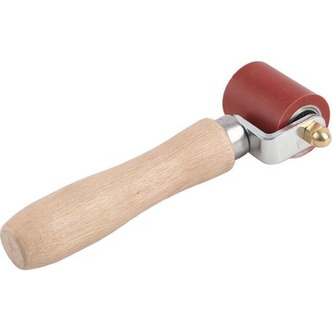 Rouleau de pression de main de couture de silicium - Structure amovible d'outil de soudure de PVC de toiture résistante aux hautes températures de silicone de 40mm
