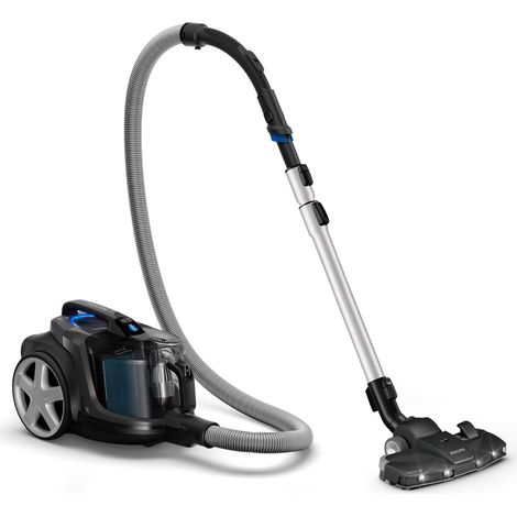 Philips PowerPro Expert 7000 Series - Aspirapolvere senza sacco - Bocchetta TriActive+ LED - Filtro per allergie - 900 watt - Nero lucido - FC9747/09 (1/5)