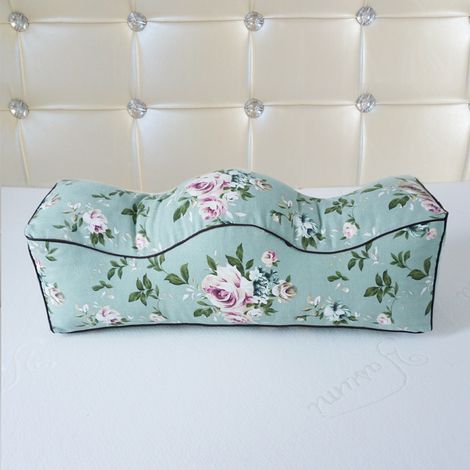 Almohada elevadora para piernas, fabricada en lona de algodón para mayor comodidad al dormir y durante el embarazo (El Mago de Oz, 55x17x17 cm) (1/5)
