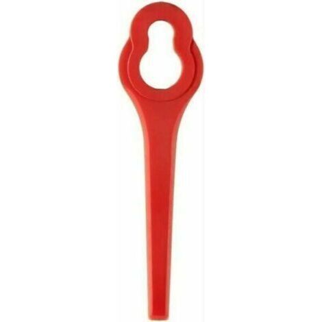 Lot de 50 Lames compatible pour Ferrex Aldi Far 20-i Coupe Bordure, lames de rechange pour Coupe Bordure sans fil Ferrex, (1/5)