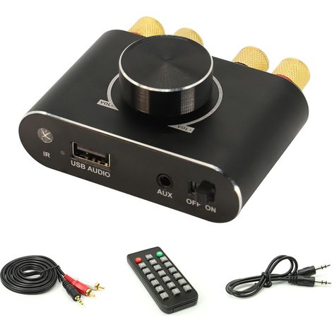 Cartes de Amplification Audio Bluetooth Sinilink XY-X15H Black [Durable Aluminum Alloy Oxydation] (1/4)
