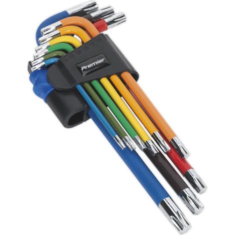 Sealey AK7193 Premier Long TRX-Star Key Set 9pc (1/3)