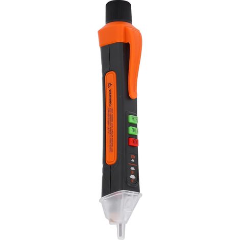 Spannungstester Hoher Empfindlichkeitssensor LED-Taschenlampe Beleuchtung für Elektrizitätstest, Infrarot-Zeigefunktion, ABS-Material, T-02A-Modell, Batterieantrieb (1/5)