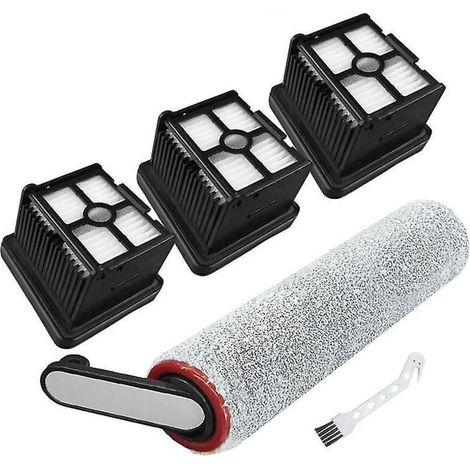 Lot de 5 filtres à brosse à rouleau pour aspirateur sans fil sec et humide H12 Pro Fournitures ménagères Nettoyage (1/5)