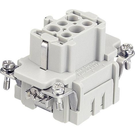 HARTING 09330062702 Inserto femmina Han® E 6 + PE A crimpare 1 pz. (1/2)