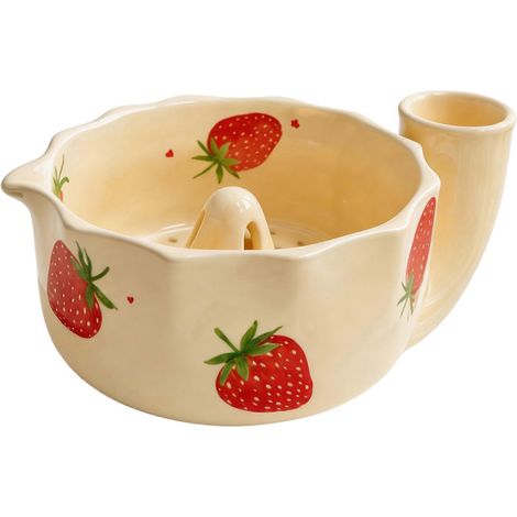 Petite passoire pour baies et légumes, bol égouttoir de cuisine avec système d'égouttage rapide, construction en plastique durable et sans danger pour les aliments. (1/5)