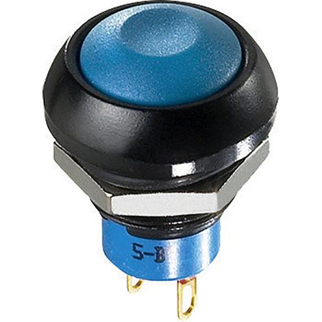 APEM IPR3SAD3 IP Series Drucktaster 28 V/DC 5 A 1 x Ein/(Aus) tastend  (Ø x H) 12 mm x 20 mm IP69K 1