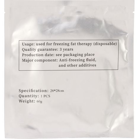 Film mince raffermissant 2.1oz pour machine à congeler les graisses, membrane amincissante et anti-relâchement cutané. (1/5)