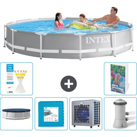 Prism Frame Pool Rund - 366x76 cm - 7-teilig S79 (1/5)