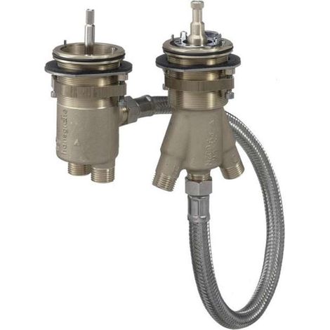 hansgrohe AXOR Grundkörper für 2-Loch Wannenrandarmatur mit (1/3)