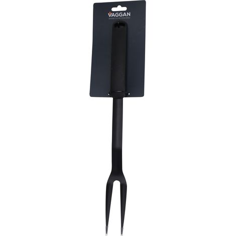 FORCHETTONE BARBECUE IN ACCIAIO INOX NERO 45CM