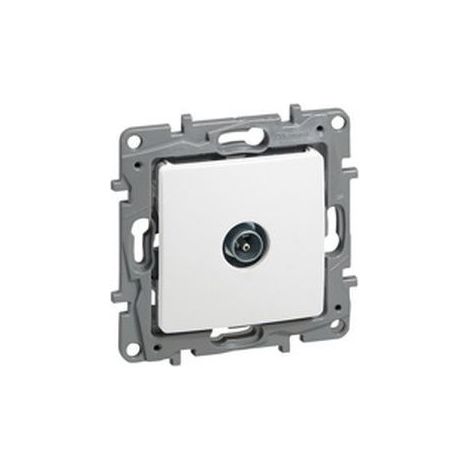 Legrand 664851 Niloé TV Outlet - Single Male - Shielded Star - Linen