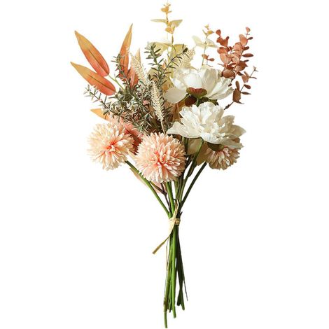 Bouquets de pissenlits artificiels pour la décoration intérieure (1/5)