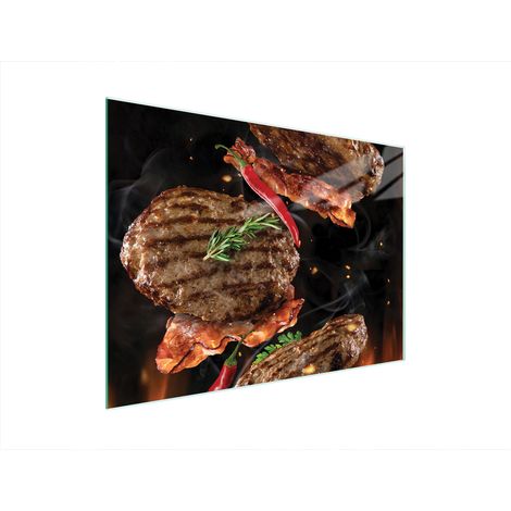GLASSCHNEIDEBRETT 40x30 GRILL