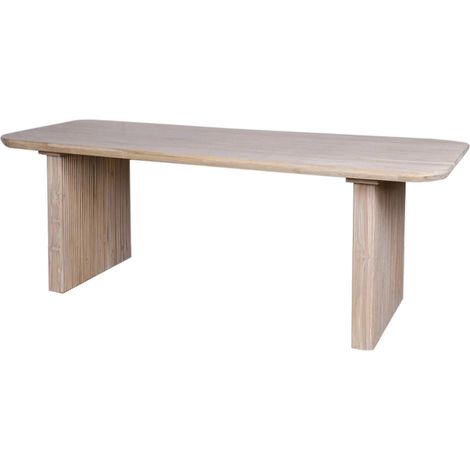 Table de salon élégante en teck pour intérieur chic - Teck naturel