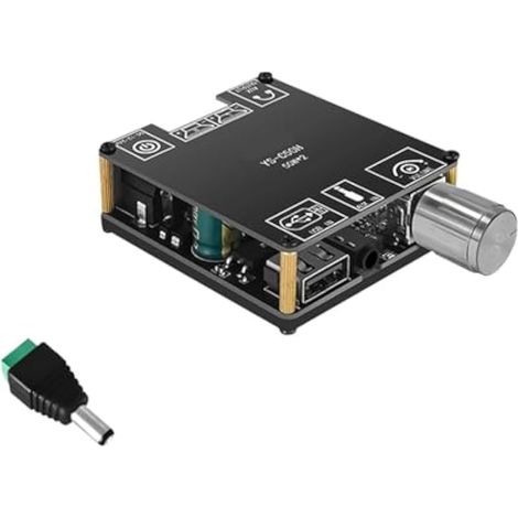 Carte d'amplificateur de puissance numérique Bluetooth 2 canaux 50 W TPA3116 CC 5 V-27 V (1/5)