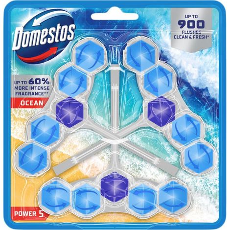 Producto para inodoros Domestos Power 5 fórmula especial antical (1/3)