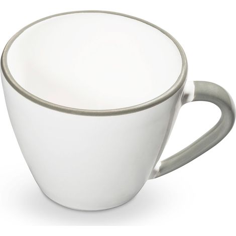 Gmundner Keramik Grauer Rand, Cappuccino Tasse 0,16 Liter (1/2)