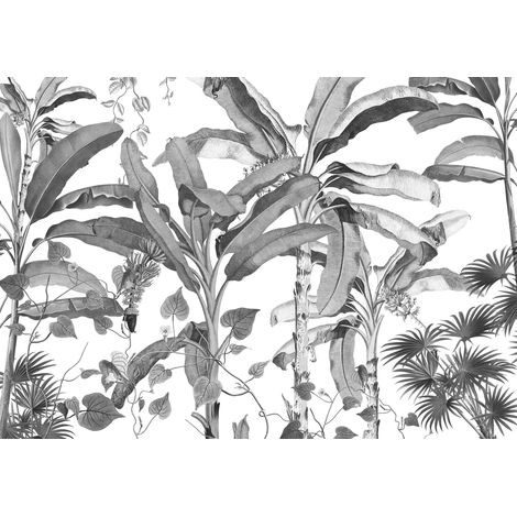 Papier peint panoramique méditerranéen,modern Croissances Monochrome (1/5)