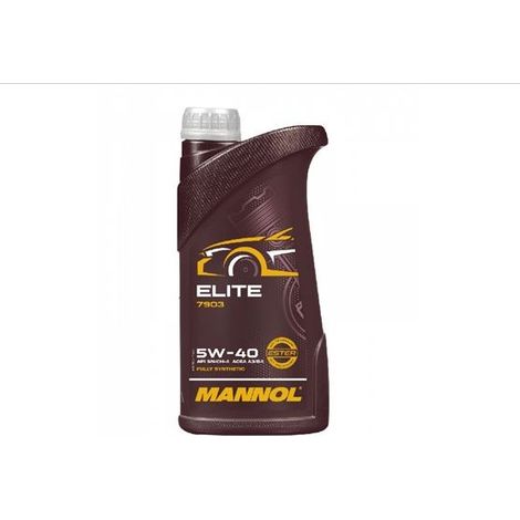 MANNOL-MOTORÖL 4T ELITE 5W40 1L (API SN/CH-4, JASO MA2) SEMISYNTHETIC (7903) (20) (960)