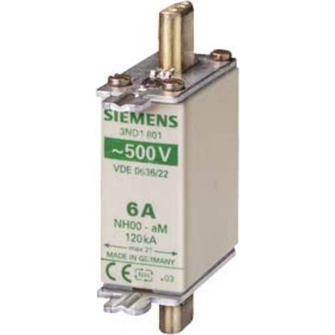 Siemens 3ND1822 Inserto fusibile Misura fusibile = 0 63 A 500 V 3 pz. (1/2)