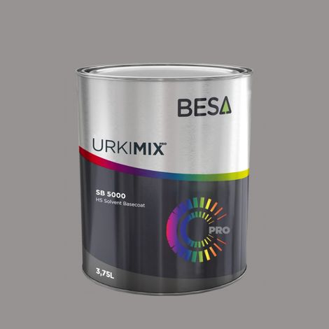 Pot de peinture Polyuréthane / bi composant Gris Platine RAL 7036 Mat - 750 gr