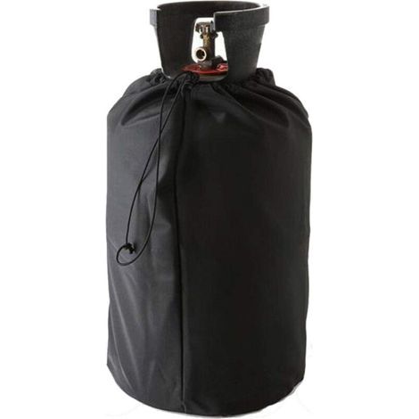 Housse De Réservoir De Propane, Housse De Protection Pour Bouteille De Gaz De 210D Avec Cordons Réglables, Couvercle De Réservoir De Gaz Oxford Anti-UV Imperméable Résistant Au Vent Pour Jardin Extér( (1/5)