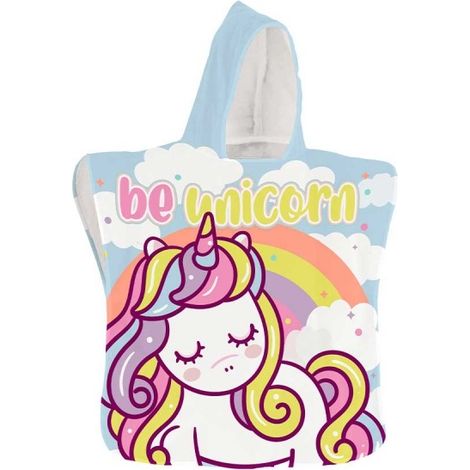 Kinderbadetuchponcho EINHORNPONCHO (1/4)