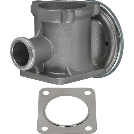 Valvola EGR, compatibile con BMW Serie 5 berlina di lusso E60 E61, dimensioni 200 mm x 120 mm x 50 mm, materiale: lega di alluminio, prestazioni ed efficienza migliorate, sicurezza: certificazione ISO (1/5)