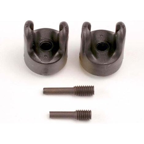 Heavy-Duty Transmission Output Yokes (2) with Pins