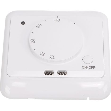 Thermostat de Régulation pour Plancher Chauffant Électrique 230V - Usage Industriel et Entrepôts
