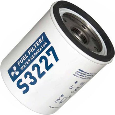 Élément fertrant séhartchateur huere-eau S3227 für Motorcycthers hors-bord, adapté aux Motorcycthers hors-bord Yamaha and aux Zubehörs marins, purification of the carburant thitel. (1/4)