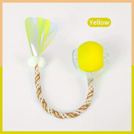 Balle de jouet interactive pour chat - Phoesky - Queue remplaçable - Automatique - Électrique - 7 cm - ABS/Silicone (1/5)