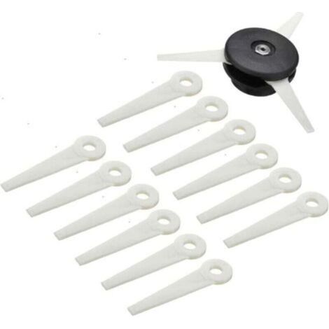Tête De Débroussailleuse - 12 Lames De Coupe - Polycut 6-3 - Compatible Stihl Fs40 Fs45 Fs46 Fs50 - 9,5 X 4,7 Cm (1/3)