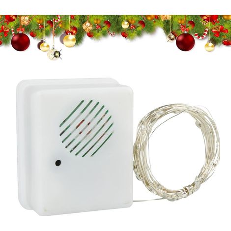 Guirlande lumineuse de Noël, éclairage d'ambiance, guirlande lumineuse LED de 10 mètres, fêtes de mariage. (1/5)